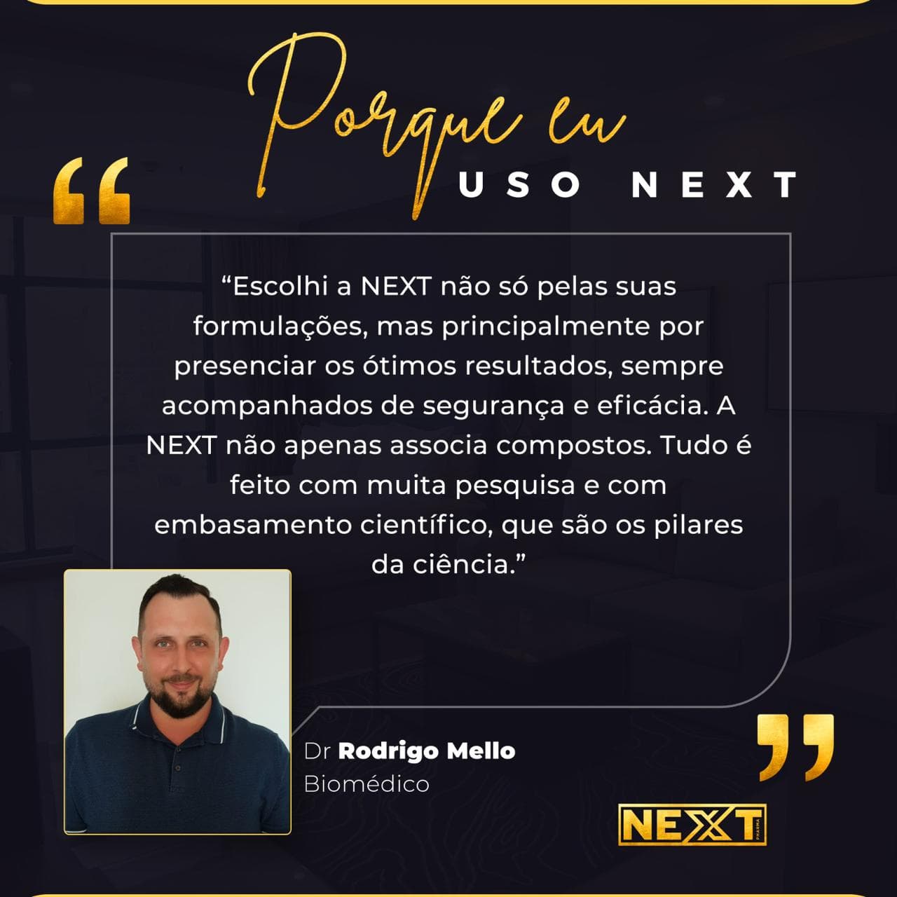 Dr. Rodrigo - Biomédico